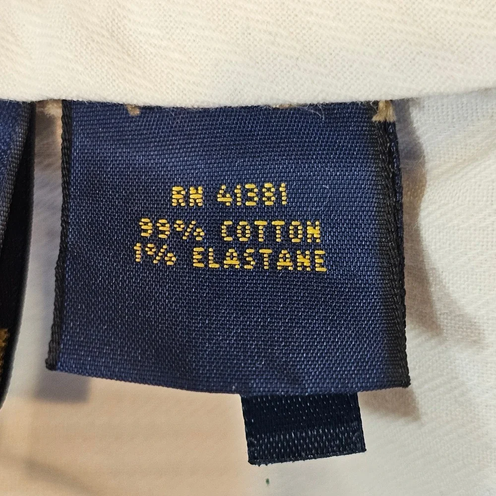 Polo Ralph Lauren Mens Classic Fit Corduroy Pants Tan Stretch 40x32 RN41381